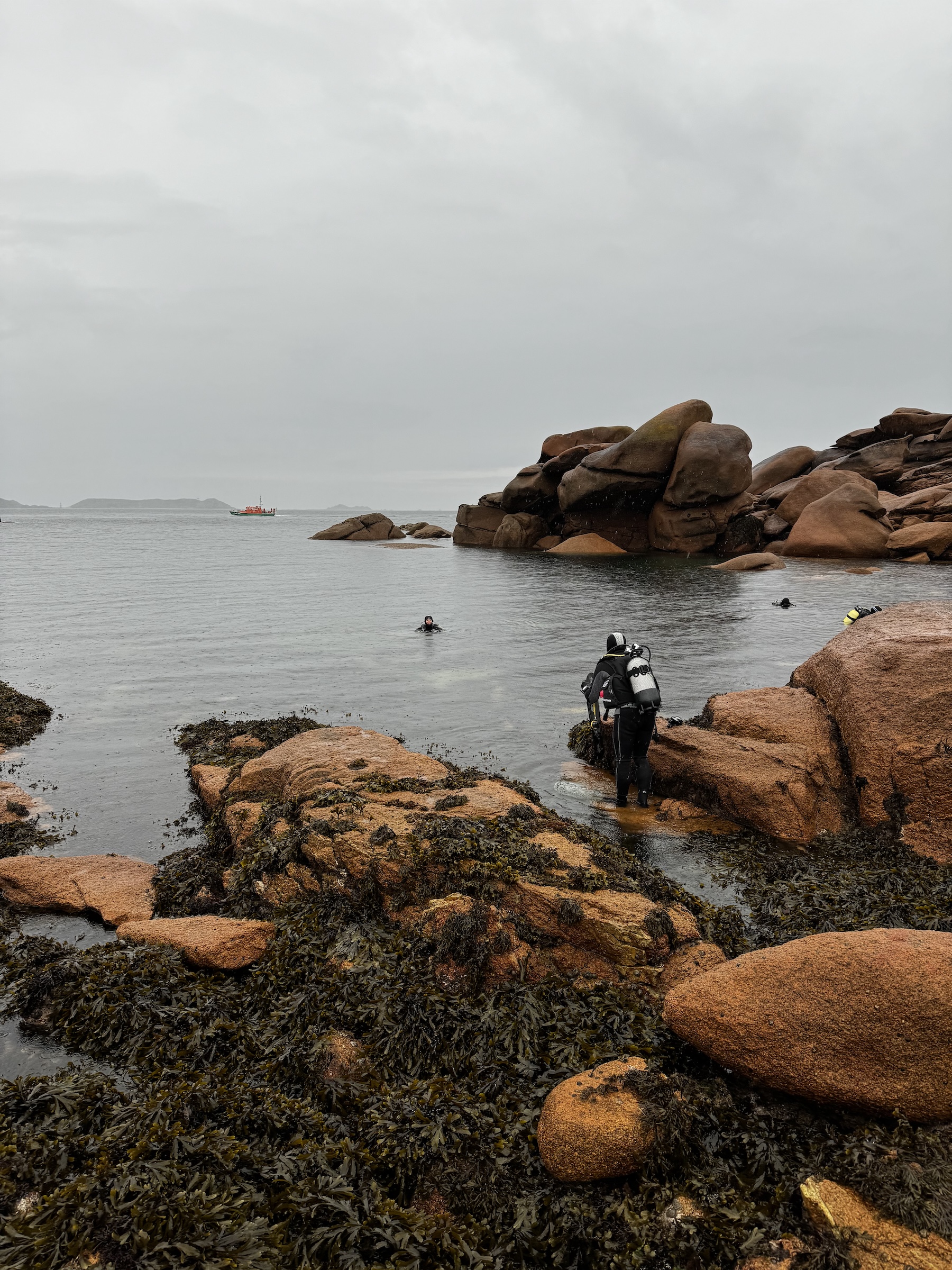 Le site de plongée de Pors Kamor à Ploumanac'h